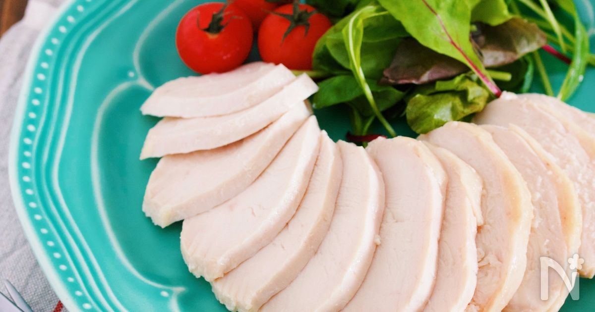 感動のうまさと柔らかさ♪『むね肉 de だし鶏ハム』 | レシピサイトNadia