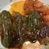 La gelatinaの作ってみた!投稿(濃厚!絶品!まるごとピーマンの肉詰め煮込み)
