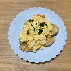 こりりの作ってみた!投稿(【揚げない】やわらかヘルシ－♡ささみの照り焼きチキン南蛮)