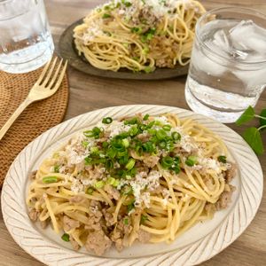 のりのり🐾🎀🤍の作ってみた!投稿(味噌薫る絶品和パスタ♪『肉味噌ボロネーゼ』)