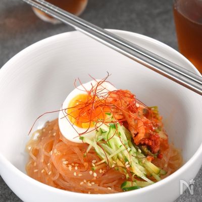 【さっぱり辛旨！】春雨で韓国ビビン麺