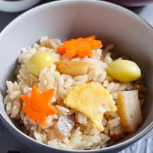 おでんの残り汁で♪炊き込みご飯