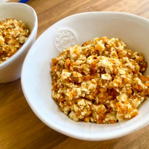 ゆかりの作ってみた!投稿(お肉なしでもしっかり満足【豆腐そぼろ丼】)