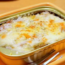 オイルサーディンのパン粉焼き