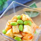 3分で完成！簡単美味！枝豆チーズキムチ