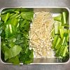 【小松菜とえのきだけの煮びたし】天つゆ風味♪の工程1
