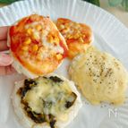 発酵・捏ねなし！レンジで5分！米粉×豆腐のお惣菜パン