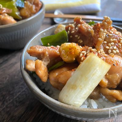 甘辛醤油だれ【焼き鳥丼】
