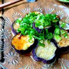 ほぼ放置で楽に作る！【とろなすのマヨ醤油ソテー小ねぎのせ】