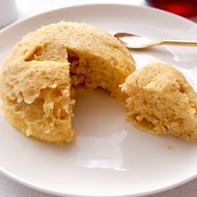 レンジで5分!ふわふわはちみつオートミール蒸しパン