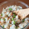 ごぼうとにんじんの甘辛そぼろおにぎりの工程6