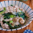 事前戻し不要♪『豚肉と小松菜のうま塩♡はるさめ煮』