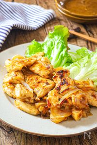 やわらか♡【鶏むねのはちみつ生姜照り焼き】ご飯が進む!