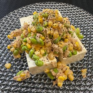 楽ラク手抜キッチン🐶🐾の作ってみた!投稿(子供も喜ぶ《和風♡ツナマヨコーン♡冷奴》)