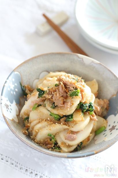 かぶのツナぽん和え