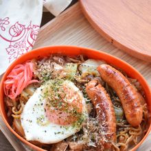 【冷めても固まらない焼きそば】5分de完成!お弁当に◎旨味♪