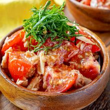 【トマトとツナのレモン醤油サラダ】簡単なのに美味しすぎ♪