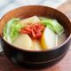 春野菜と小海老のほっこりお味噌汁