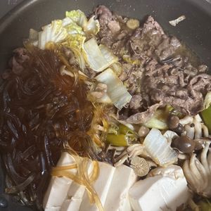 1015810の作ってみた!投稿(【すき焼き風肉豆腐】甘めの味付けがおいしい♡)