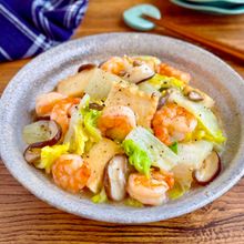 あっさり満足【えびと厚揚げのとろみ煮】
