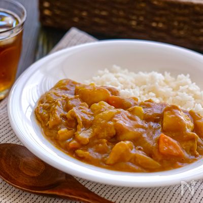 市販ルーで作る 懐かしのポークカレー