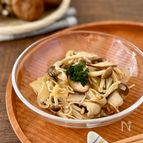 炒めきのこの腸活マリネ