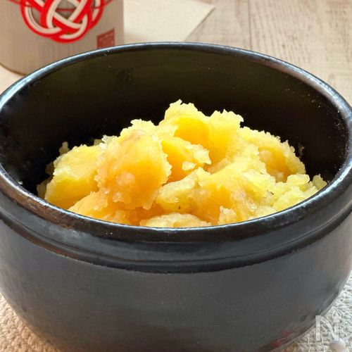 おせちの定番【栗きんとん】簡単レシピ＆皮かりんとう付き