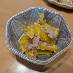 はなの作ってみた!投稿(パプリカとツナの塩麹ナムル)