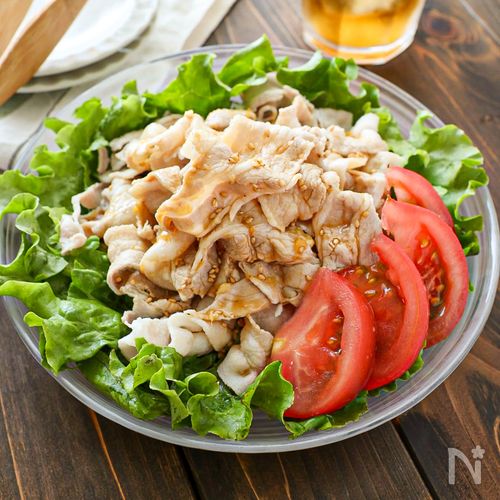 【タレが旨い!簡単しっとり豚しゃぶ 】さっぱり!食べ応え◎