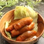 レンジで簡単1分！シャウエッセンのカレーペースト和え