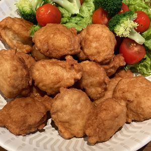 Ibu Rikuの作ってみた!投稿(【豆腐と鶏肉のふわふわナゲット】簡単＆節約！子供が喜ぶ♡)