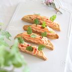 スモークサーモンチーズムース