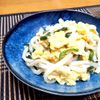 こまりこ😃の作ってみた!投稿(簡単なのにかなり美味しい♡和風にら玉焼きうどん)