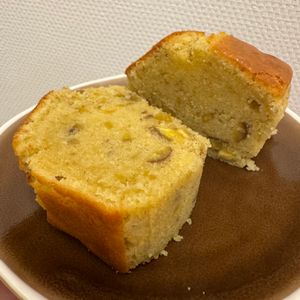 1387778の作ってみた!投稿(【ぐるぐる混ぜるだけ！】しっとりマロンパウンドケーキ)