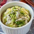 揉んで和えるだけ♪白菜大根の塩ダレナムル