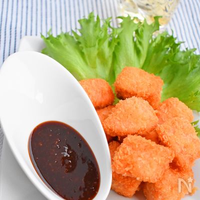 【これ簡単！】ひと口サーモンフライ