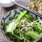 モリモリ食べられる♡サラダほうれん草としらすの和風ナムル