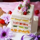 萌え断‼️食パンフルーツケーキ