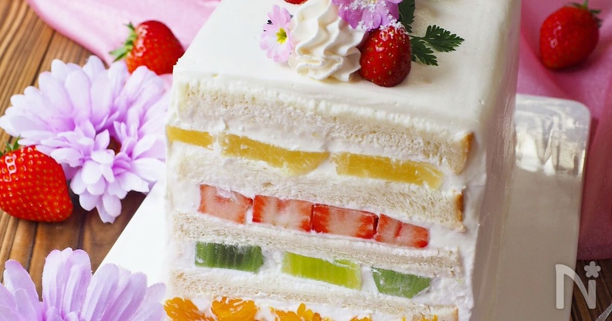 萌え断 食パンフルーツケーキ By きゃらきゃら レシピサイト Nadia ナディア プロの料理家のおいしいレシピ