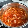【鶏団子のトマトスープ】チーズで濃厚腸活♪の工程4