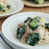 彩り野菜♪アレッタと明太子のクリームパスタ