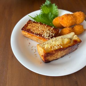 こむぎの作ってみた!投稿(【梅しそチーズ甘辛厚揚げ】10おつまみ♡絶妙な組み合わせ♪)