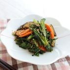 小松菜の野菜炒め