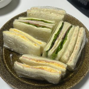 しんやの作ってみた!投稿(基本の3種サンドイッチ「たまご」「ツナ」「ハムチーズレタス」)