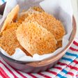 ３分でできるパリパリチーズせんべい