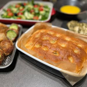 chiyoの作ってみた!投稿(【プロが教える】朝20分で焼きたて！本格フォカッチャ)