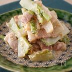 | 旬を味わう | ウドの肉味噌炒め