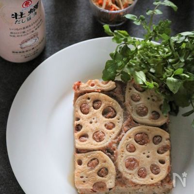 のし鶏(蓮根ときのこ入り）