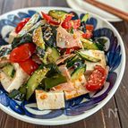 水切り不要《冷やし中華風♡豆腐サラダ》