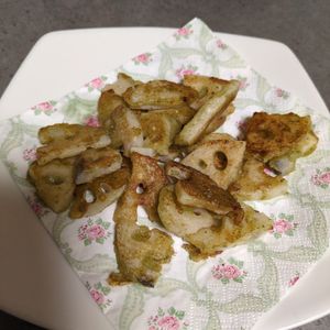 yossyの作ってみた!投稿(【れんこんの磯辺揚げ】10分でホク甘幸せ腸活レシピ)